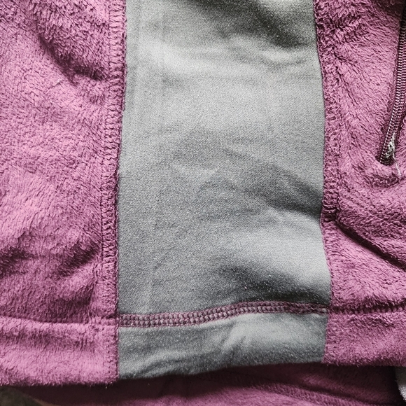 Columbia Interchange Fleece Jacket Women's Size Medium M Purple Zipper Pockets - Picture 9 of 12